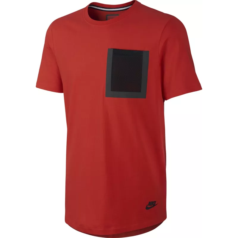 Camiseta Nike Tech Hypermesh con bolsillo - Rojo