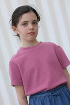 Tee - shirt Tara Vieux Rose - Fille