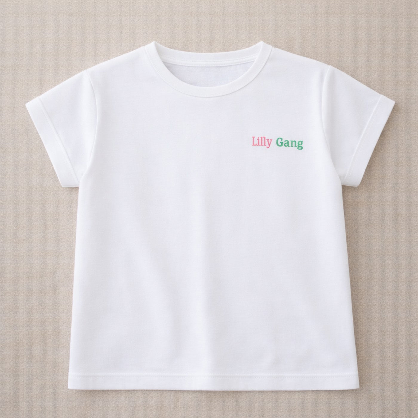 Camiseta Tina Crudo Rosa - Niña