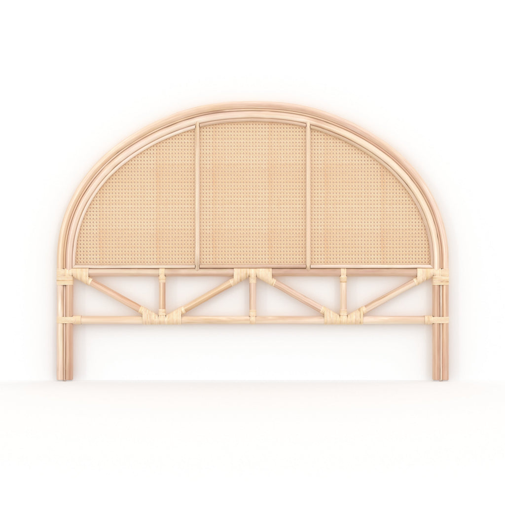 Néora - Rattan And Canework Headboard