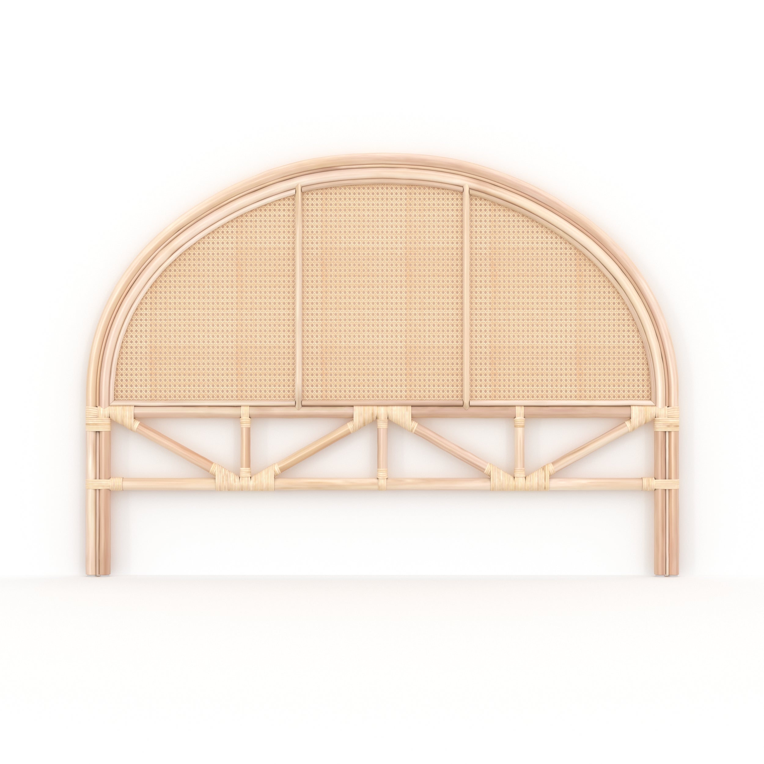 Néora - Rattan And Canework Headboard