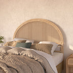 Néora - Rattan And Canework Headboard