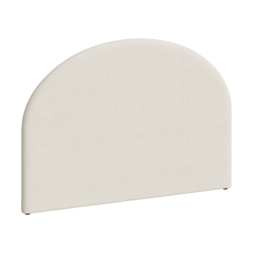 Eva - Tête De Lit En Tissu Bouclé Beige
