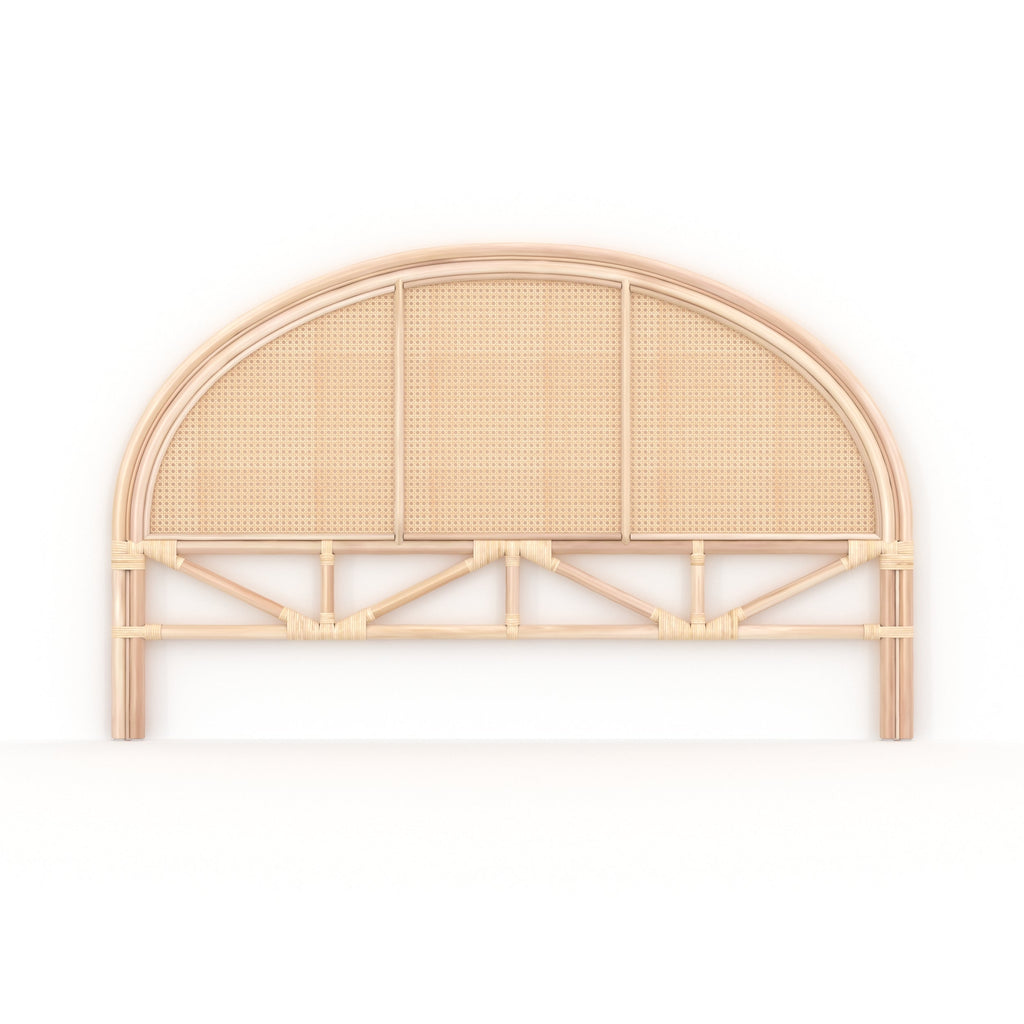 Néora - Rattan And Canework Headboard