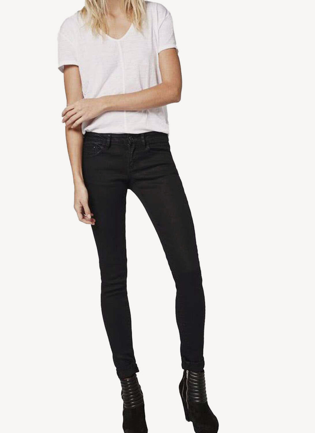The Kooples - Vaqueros Skin Soft - Azul Oscuro - Mujer