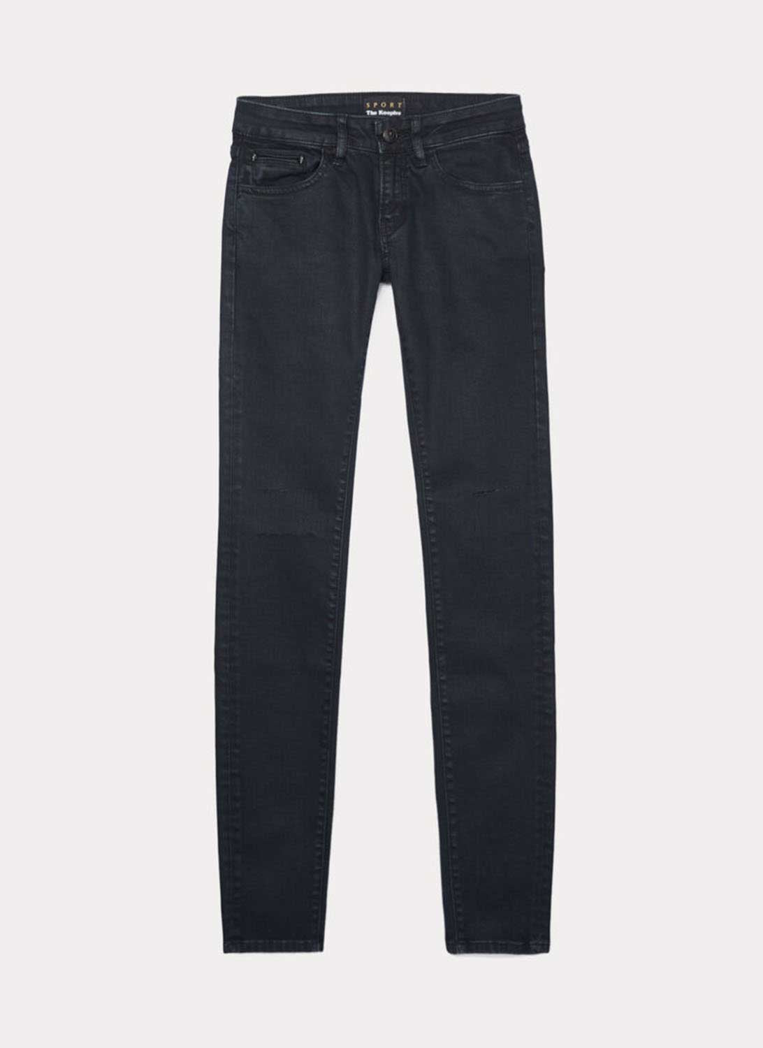 The Kooples - Vaqueros Skin Soft - Azul Oscuro - Mujer