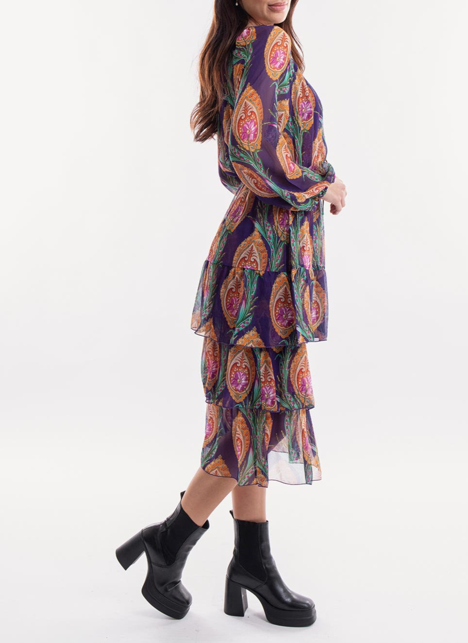 The Kooples - Robe - Violet - Femme