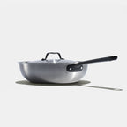 The Wok En Inox, Manche Noir - 28 Cm