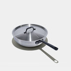 The Wok En Inox, Manche Noir - 28 Cm