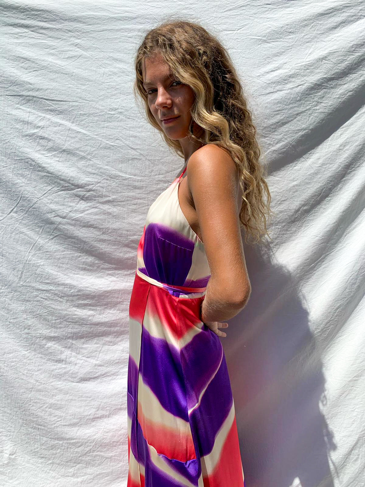 Aurore Tie & Die Dress