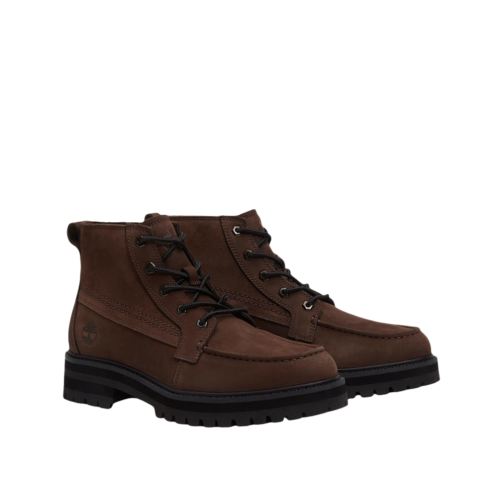 Timberland Hayd Mid Lace Boot - Bottes Homme Marron foncé