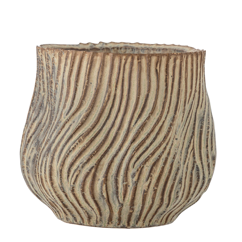 Dua - Plant Pot - Brown - Stoneware