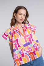 Ettore Polychrome Pink Top