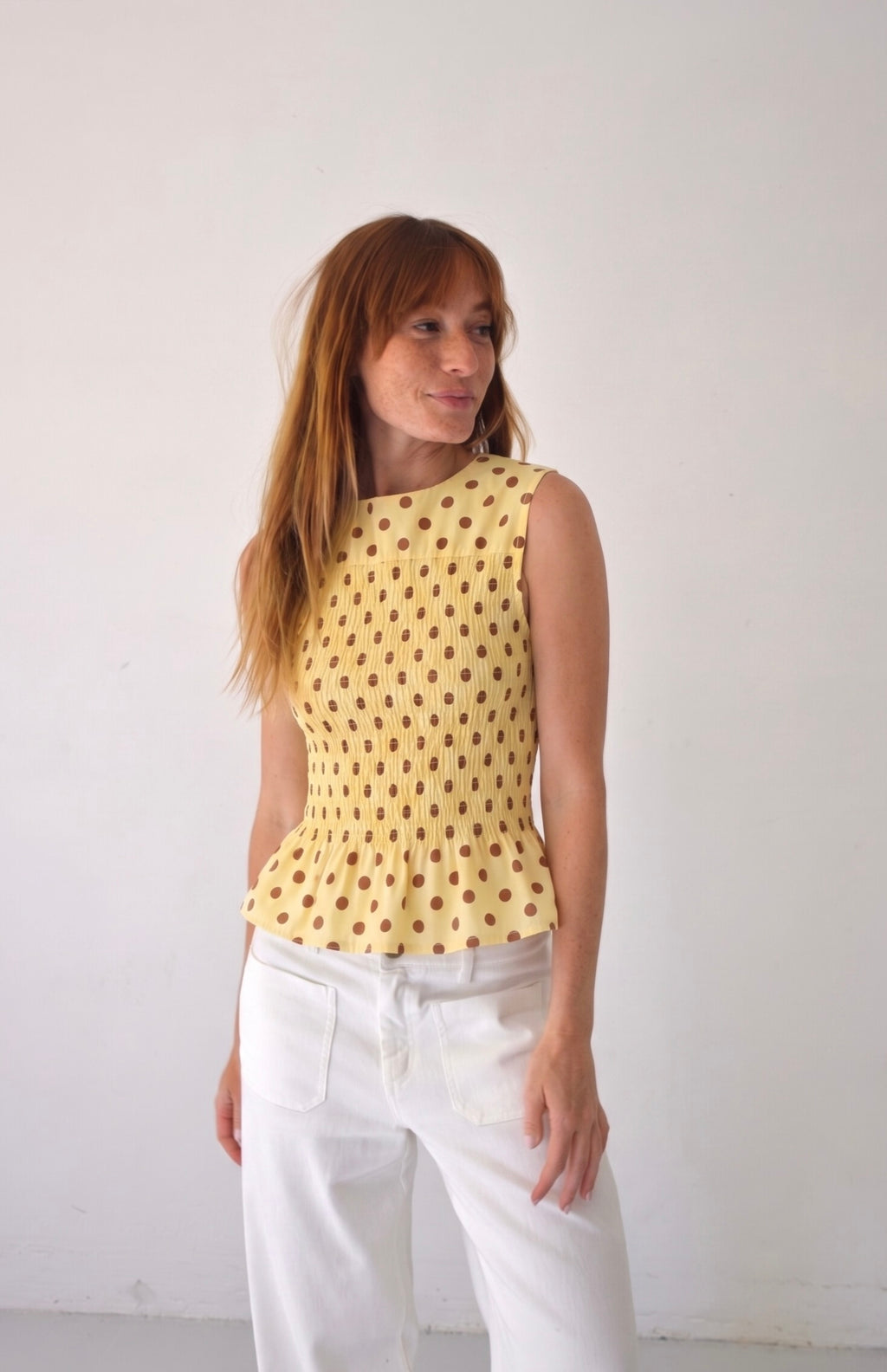 Top Cora Topos Yellow