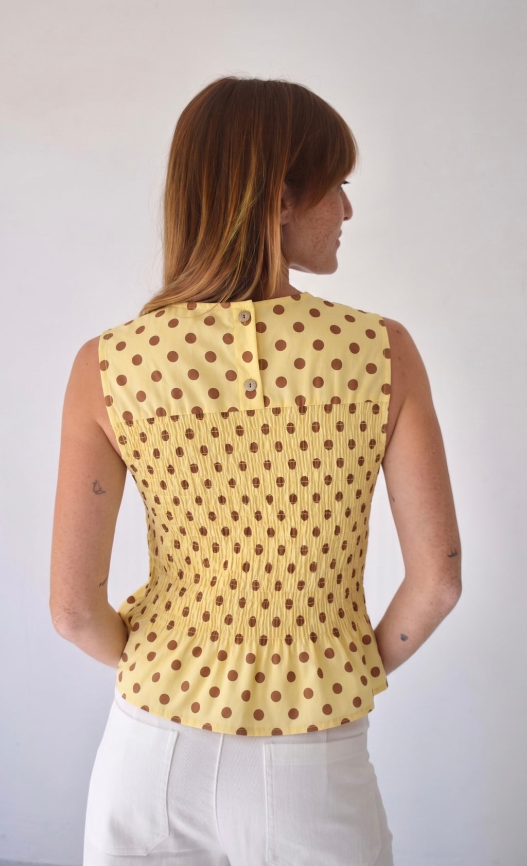 Top Cora Topos Yellow