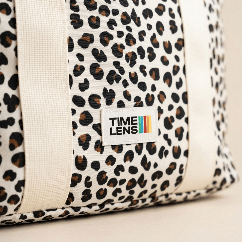 Tote Bag Cream Leopard