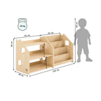 Duo Bookcase & Toy Shelf – Limited Edition