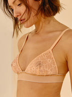Triangle Peach Blossom Floral