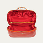 Charlotte Poppy Leather Pencil Case