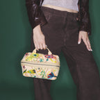 Charlotte Amphora Embroidered Fabric Pencil Case