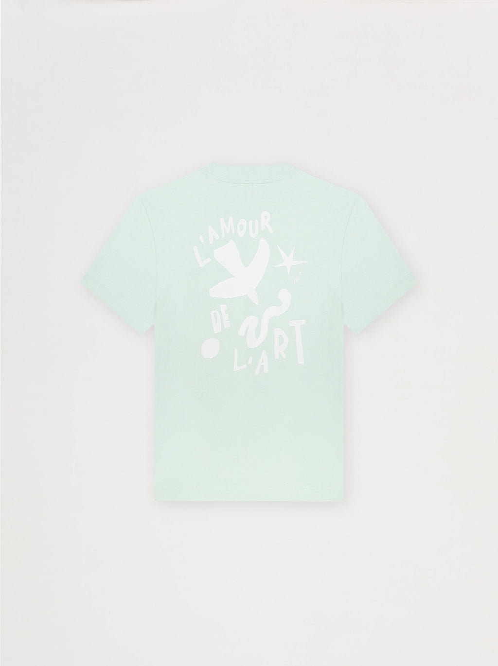 T-Shirt Unisexe Illustration Vert D'Eau