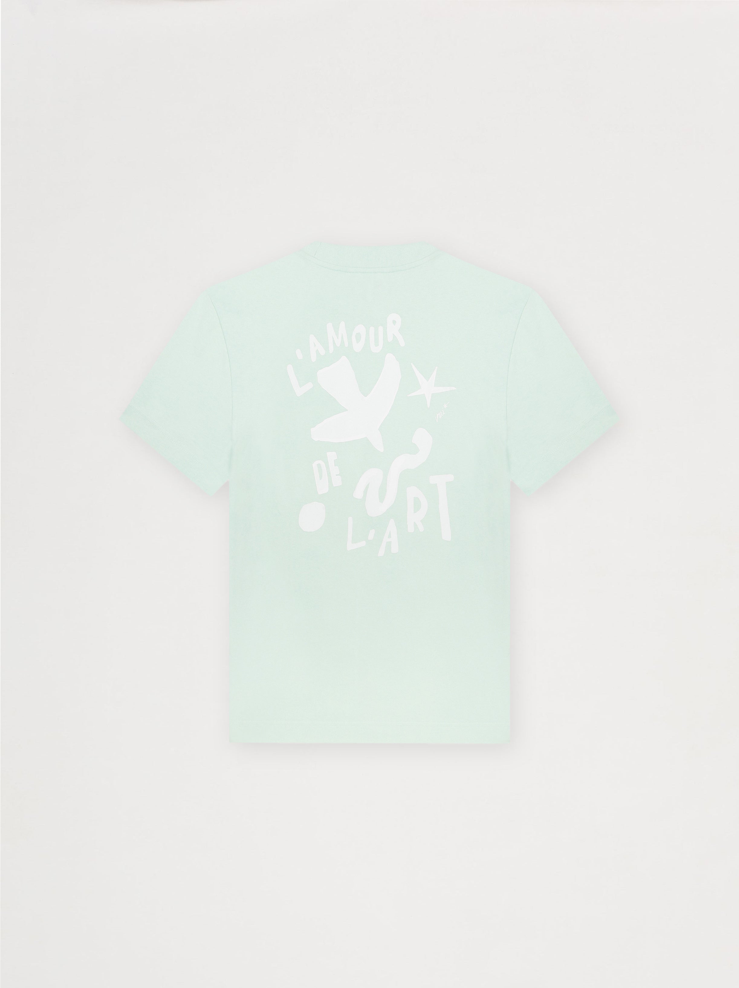 T-Shirt Unisexe Illustration Vert D'Eau