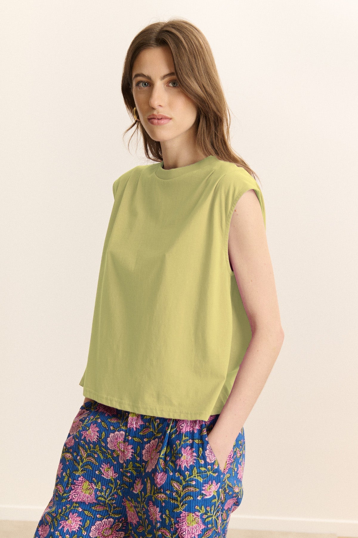 Camiseta Vivi - Almendra