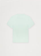 Camiseta unisex Pincelada verde agua