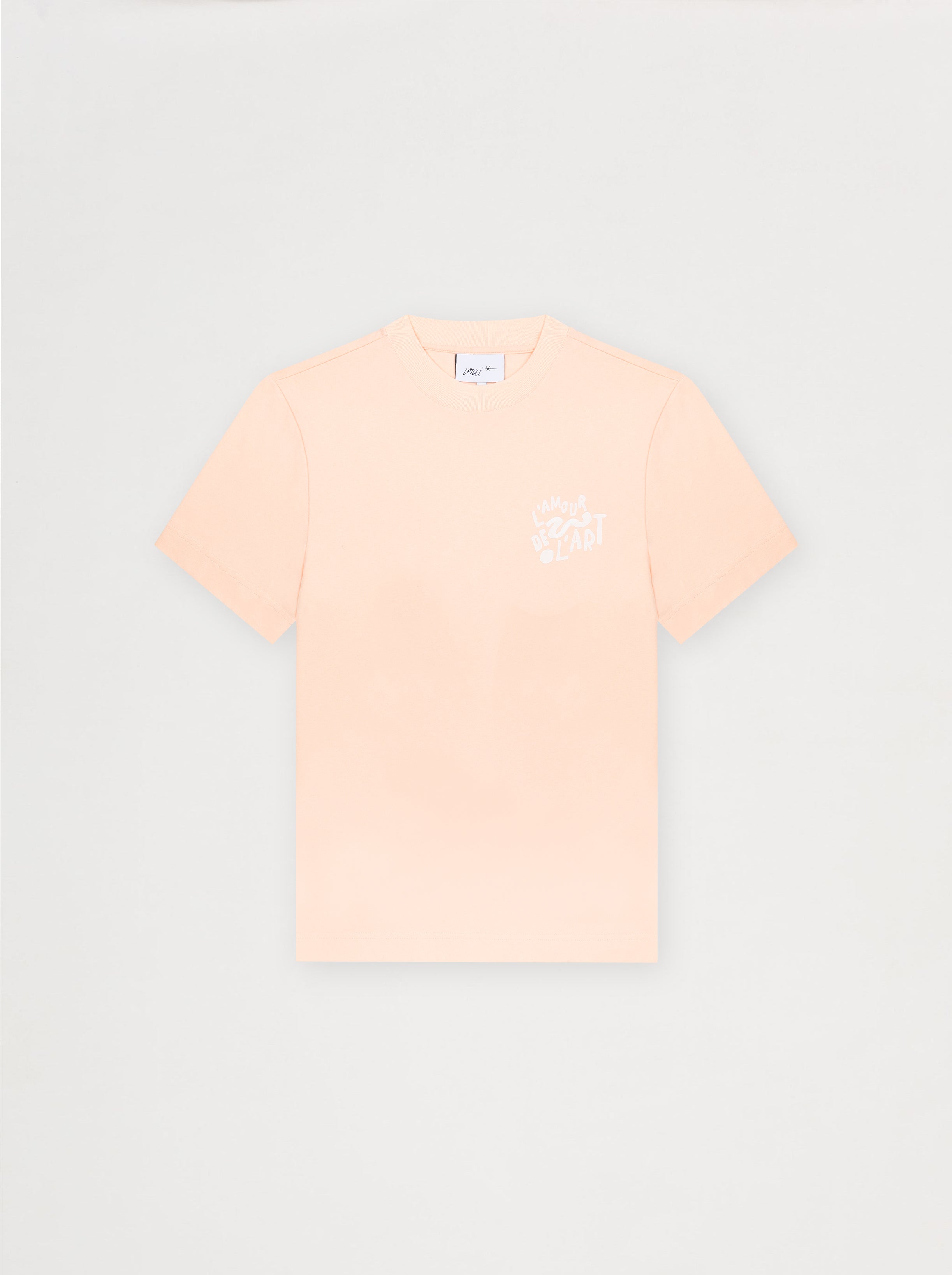 Camiseta unisex Ilustración de albaricoque
