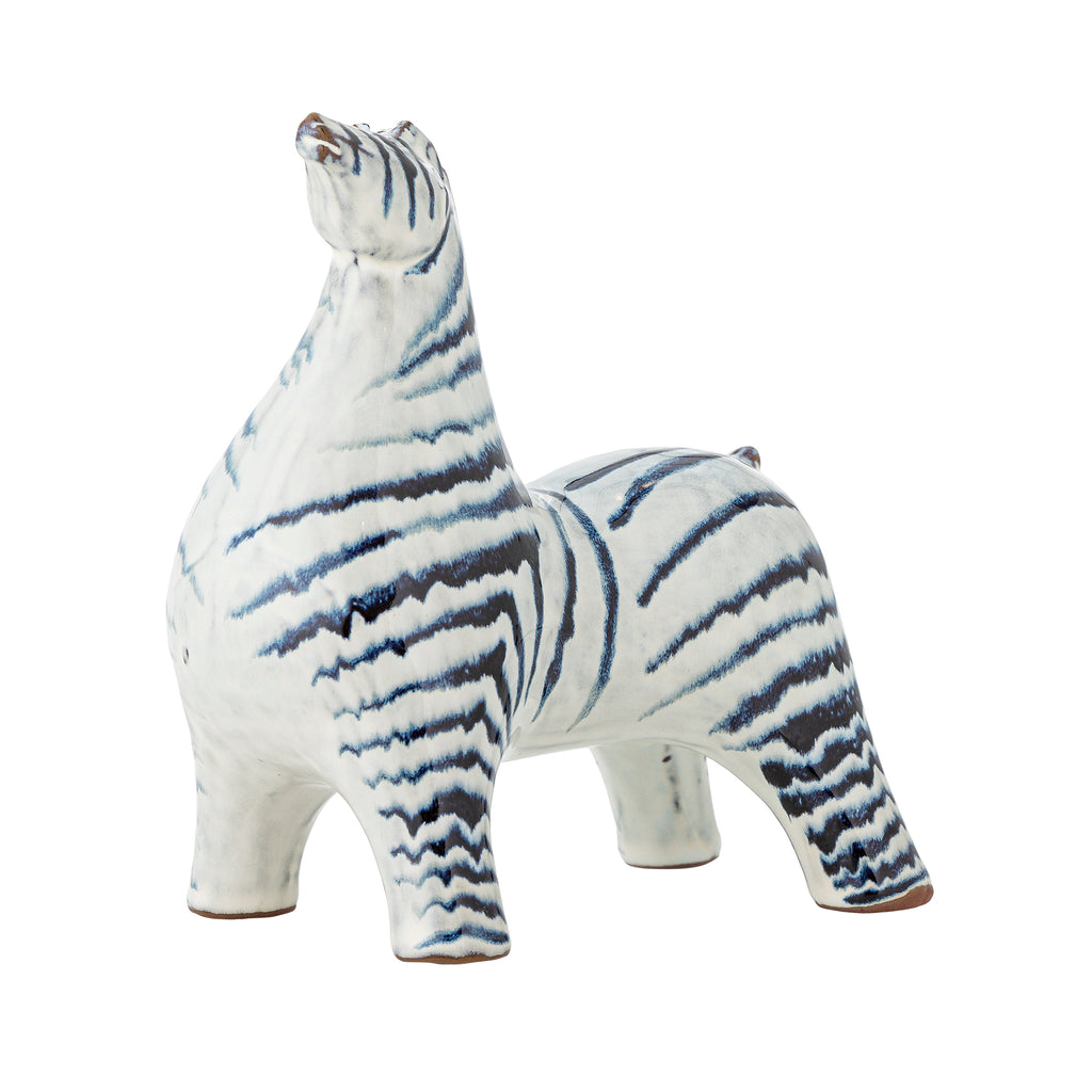Zayn - Decorative Object - Blue - Stoneware