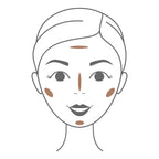 Trio • BB-Creme SPF20 + Teintbørste Med Fordybning + Bronzer