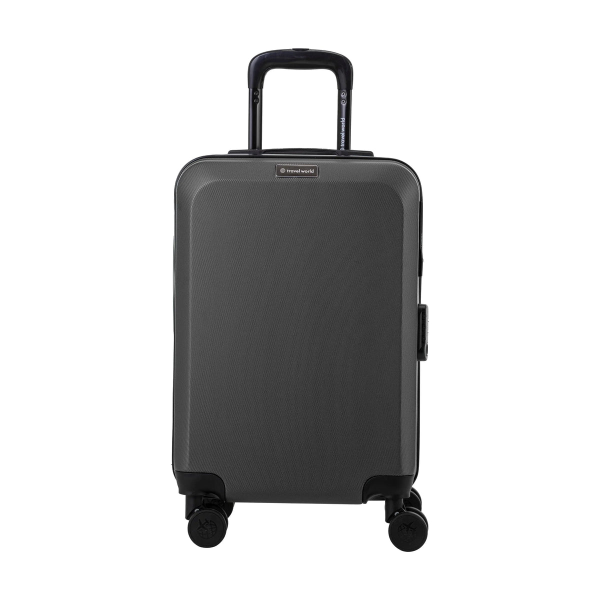 Set De 2 Maletas Travel World Aca - Gris Oscuro