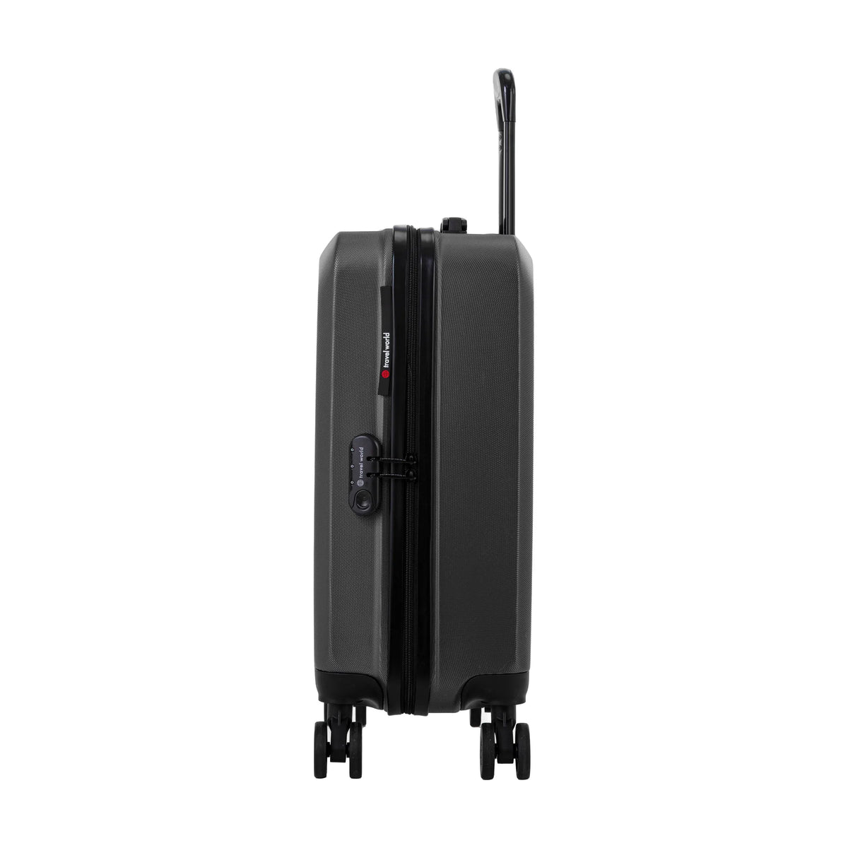 Set De 2 Maletas Travel World Aca - Gris Oscuro