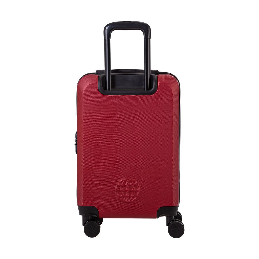 Set de 2 maletas Travel World Aca - Rojo oscuro