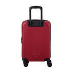 Set de 2 maletas Travel World Aca - Rojo oscuro
