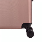 Set De 2 Maletas Travel World Aca - Oro Rosa