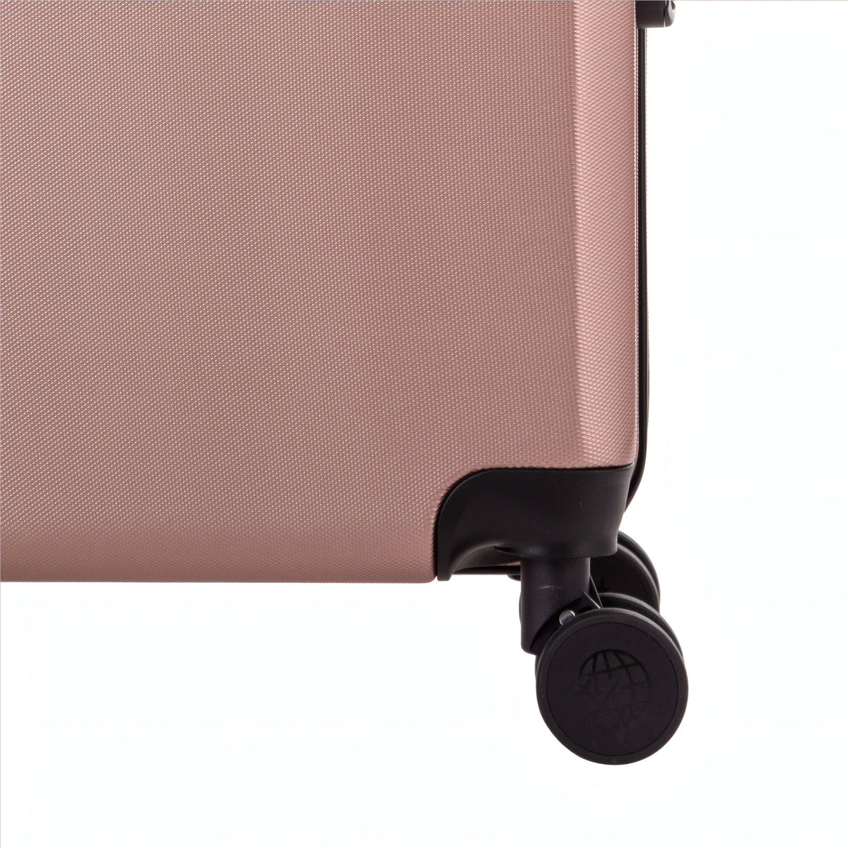 Set De 2 Maletas Travel World Aca - Oro Rosa