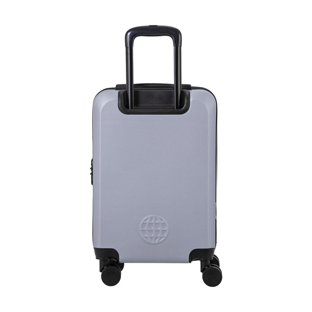 Set Di 2 Valigie Travel World Aca - Argento