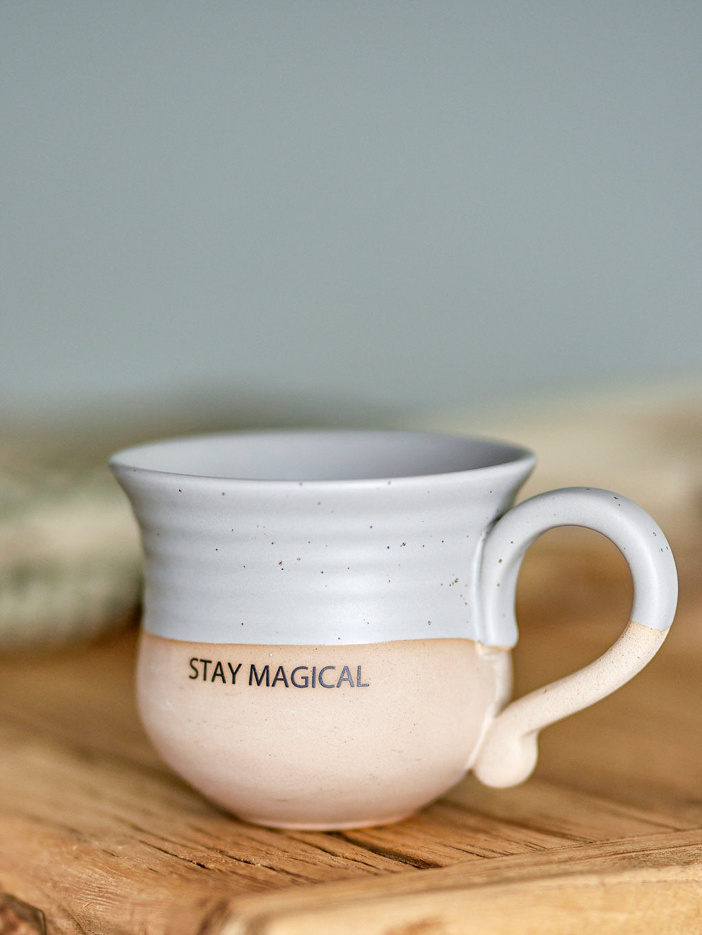 Claire - Set of 4 Cups - Grey - Stoneware