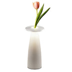 Flora Mini - Lampe De Table Sans Fil - Aluminium - Blanc