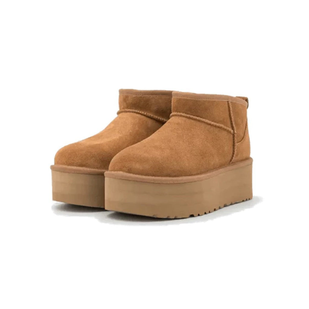 Baskets UGG Classic Ultra Mini Platform Chestnut