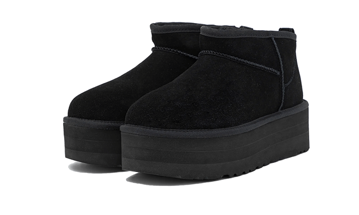 UGG - Classic Ultra Mini Platform Black - Noir