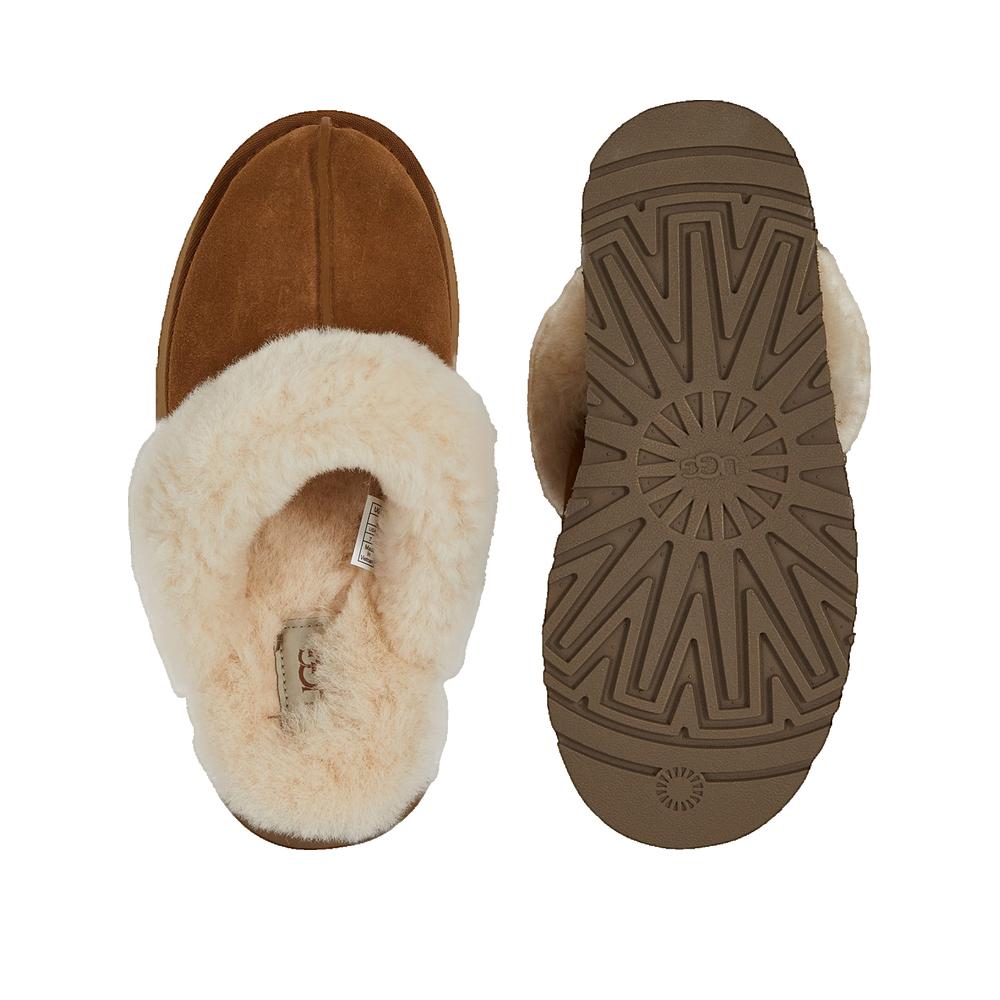 Zapatillas de estar por casa Disquette - Castaña