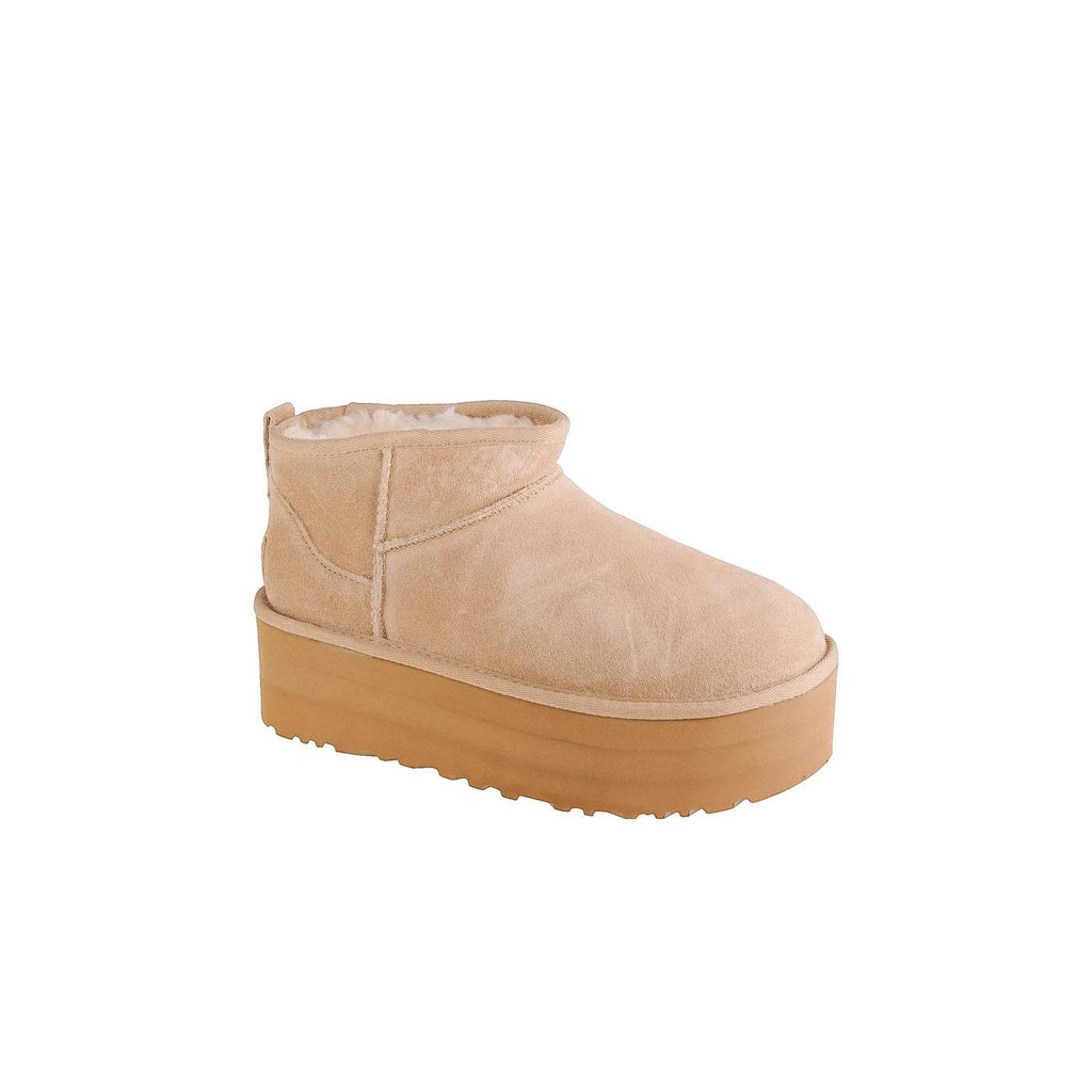 Stivali Classic Ultra Mini Platform - sabbia