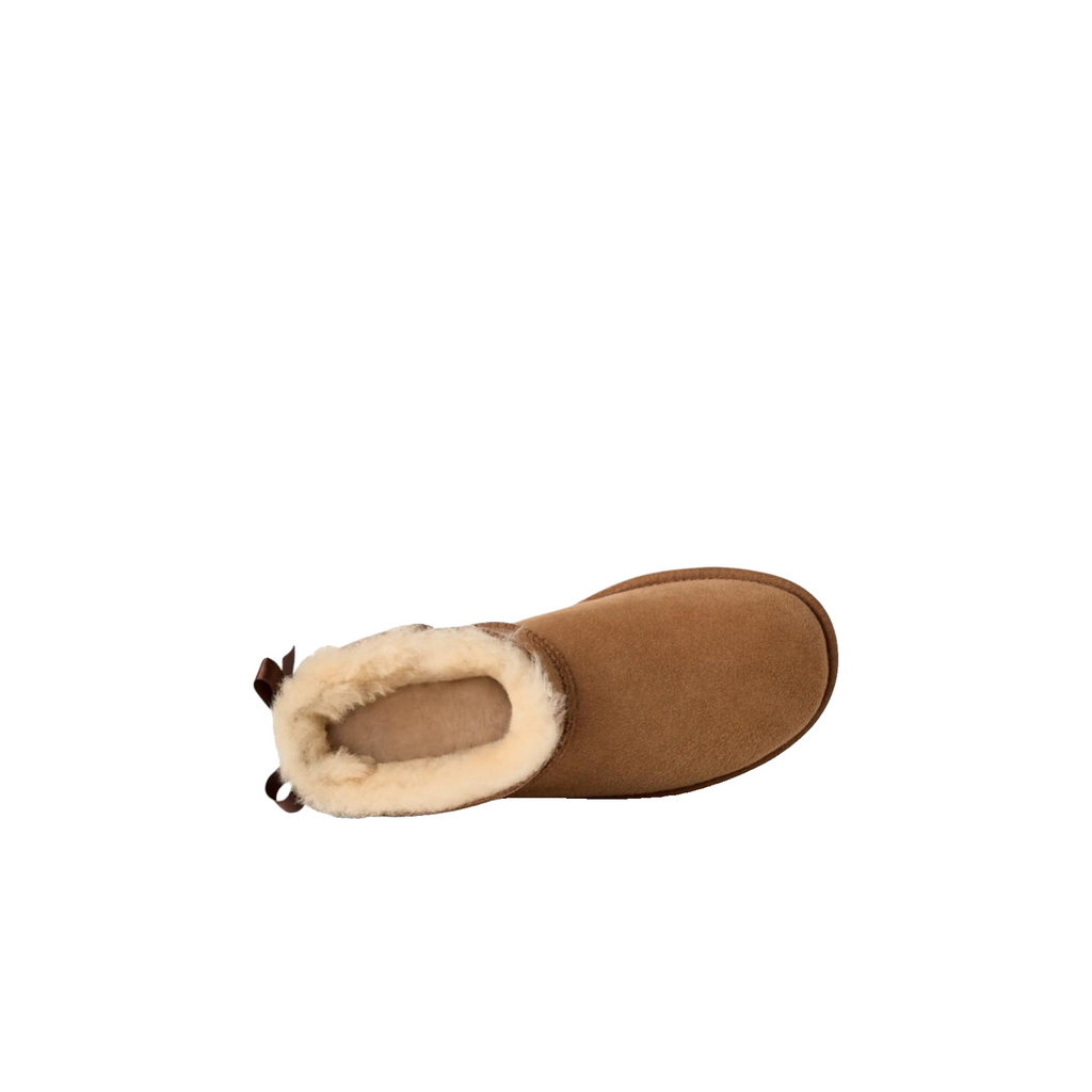 UGG Ultra Mini Bailey Bow - Bottes Femme Marron