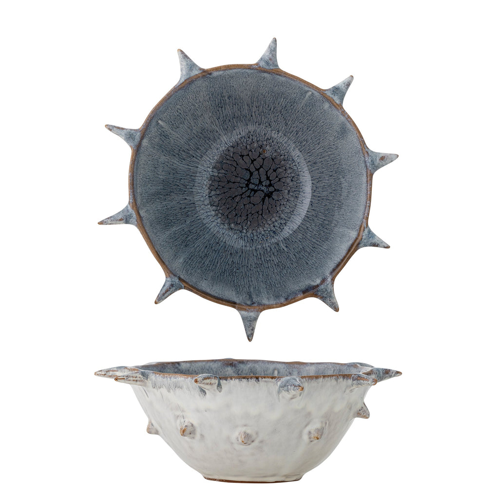 Edie - Set of 4 Bowls - Blue - Stoneware
