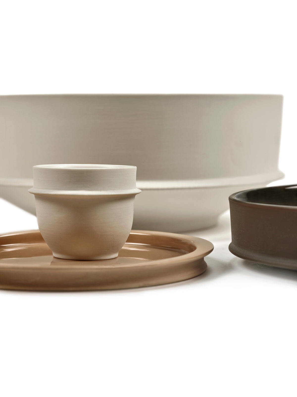 Dune - Lot De 2 Assiettes - XS - Porcelaine - Clay