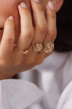 Moyenne Bague Rosa - Or