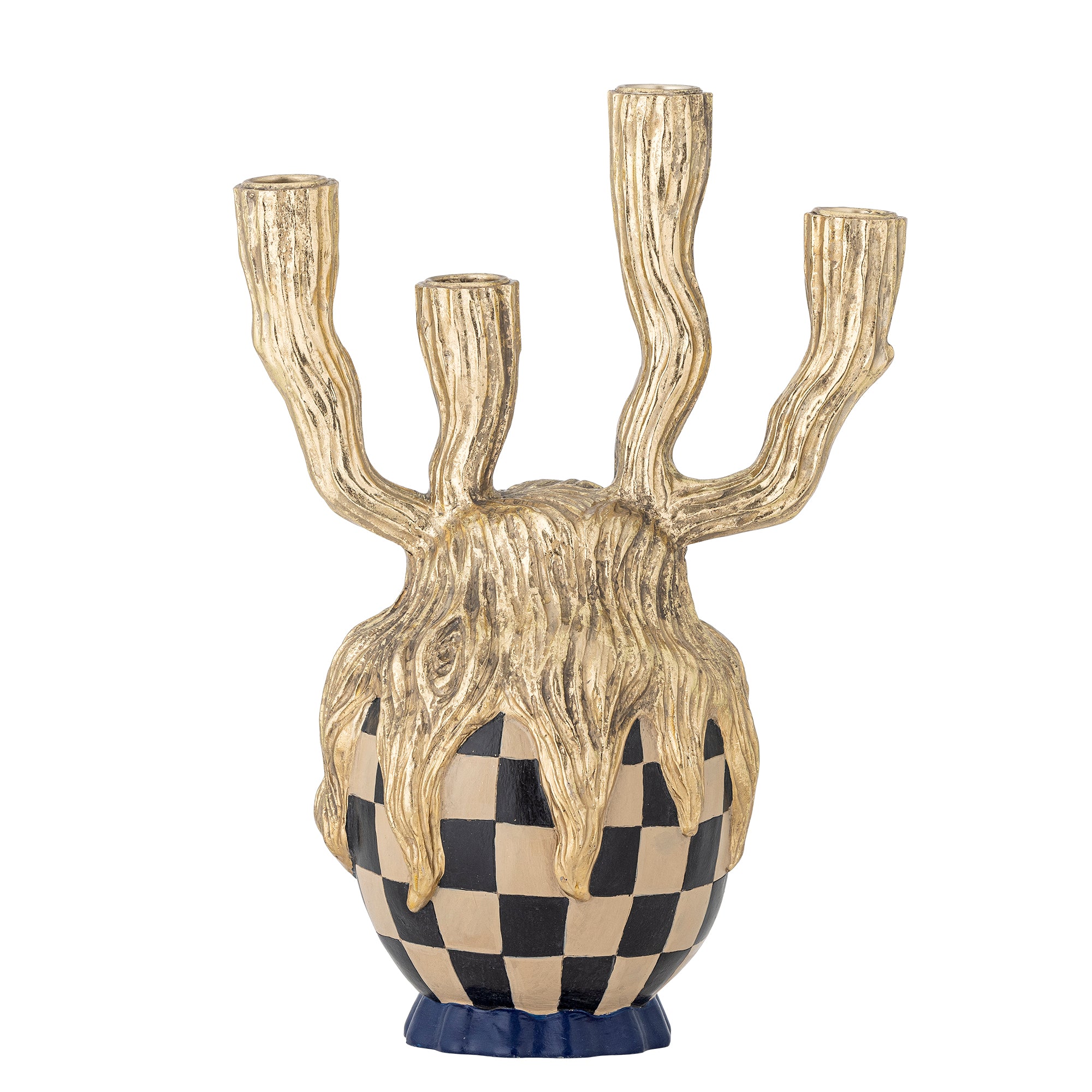 Medusa - Candle Holder - Gold - Polyresin