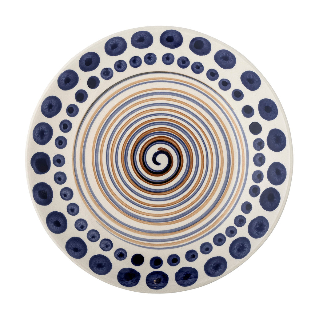 Shama - Set of 6 Plates - Multicolour - Stoneware